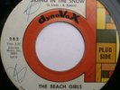 Rare Surf Psych 45 THE BEACH GIRLS Skiing in the Snow