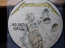 METALLICA AND JUSTICE FOR ALL PICTURE DISC LP EX RARE