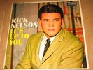 RICK NELSON - ITS UP TO YOU EP - LONDON UK 62 ORIGINAL