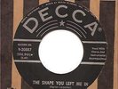 Rockabilly 45 Jimmy Donley The Shape You Left Me In