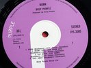 Deep Purple BURN UK LP 1ST PRESS BARELY PLAYED NMINT