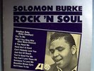 SOLOMON BURKE ROCK'N'SOUL ULTRA-RARE ORIG '65 STEREO LP