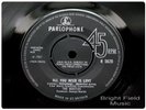 Beatles All You Need Is Love UK 1967 Rare Variant Label