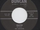 RARE ROCKABILLY TEENER Corvettes Duncan Shaften' 45