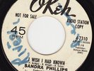 NORTHERN SOUL 45 RPM - SANDRA PHILLIPS on OKEH