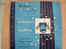 Albert Spalding Ernst von Dohnanyi Brahms Violin Sonata