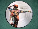 MICHAEL JACKSON LP PICTURE DISC THIS IS IT EPIC 09 MINT