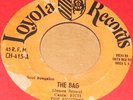 THE BAG LOS EXCITERS RARE LATIN FUNK 45 RPM LOYOLA