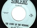 RARE BREAK IN 45 ALLAN AND DAY- SINCERE 105 beatles