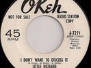 Northern Soul-Little Richard-I Don't Want To Discuss it