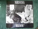 NIRVANA Bleach LP WHITE vinyl W streaks RARE w/ matrix