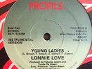 LONNIE LOVE | YOUNG LADIES | CLASSIC DISCO RAP | LISTEN