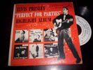 ELVIS PRESLEY / PERFECT FOR PARTIES / EP PROMO RCA (US)