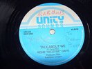 TALK ABOUT WE RITCHIE NICOTINE DAVIS UNITY SOUNDS 12