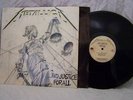 METALLICA AND JUSTICE FOR ALL 2 LP RECORD