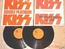 KISS DOUBLE PLATINUM RARE TAIWAN 2LP SET