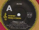 AC/DC OZ ALBERT 7'' HIGHWAY TO HELL / IF YOU WANT BLOOD