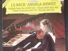 DG DIGITAL BACH ENGLISH SUITE ANGELA HEWITT PIANO LP
