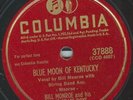 78-BLUEGRASS-BILL MONROE-GOODBYE OLD PAL/BLUE MOON OF K