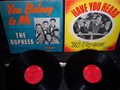 2 RARE DO-WOP ROCK & ROLL LP RECORDS, THE DUPREES 1960s