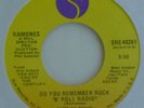 RAMONES PHIL SPECTOR Do You Remember 45 Sire 49261 NM