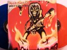 IRON MAIDEN WHEN ITS TIME TO ROCK RED BLUE VINYL DBL