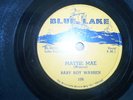 BLUE LAKE label 78 RPM Baby Boy Warren