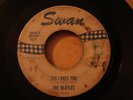 THE BEATLES she loves you SWAN 4152 (WHITE & BLUE)