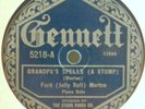 24) 78rpm FERD JELLY ROLL MORTON GENNETT 5218