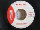 Joyce Harris no way out Promo 45 Wild Soul Rockabilly 