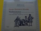 orig. sealed ARCHIV 2 LP MELKUS VIOLIN SONATAS HANDEL
