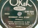 69) LOUIS ARMSTRONG and SAVOY BALLROOM FIVE OKEH 8680