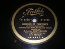 PATHE(78RPM)/MENDELSSOHN/DRDLA/ QUATTROCCHI, violin