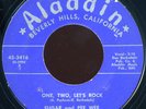 SUGAR & PEE WEE One Two Let's Rock R&B ROCKER 45 hear