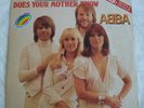 BA D08 ABBA 33T SINGLE SIMPLE COULEUR BLEUE VOULEZ-VOUS