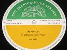 STEPHANE GRAPPELLY /  IAN WALLACE   BBC Transcription