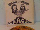 BOB DYLAN AND NEIL YOUNG SNACK COLORED VINYL RARE