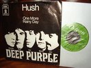 Deep Purple, Hush, One More Rainy Day, Odeon 23879,1968