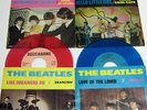 BEATLES - 4 COLOR DeccaGone Singles + Revolution on RED