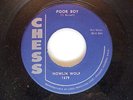 RARE BLUES 45 1679 CHESS HOWLIN' WOLF L K