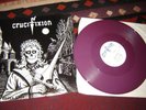 CRUCIFIXION - GREEN EYES EP Purple vinyl rare NWOBHM