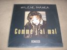 MYLENE FARMER MAXI 33 T COMME J'AI MAL