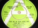GLADYS KNIGHT - Take Me In Your Arms  TAMLA  UK DEMO 45