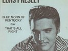 Elvis Presley Single,BLUE MOON OF KENNTUCKY-USA-56-RARE