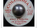 Jo Stafford What A Feeling R&B SOUL MOD POPCORN 45 HEAR