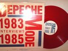 ? DEPECHE MODE ? INTERVIEWS 83-85 ? Rare RED VINYL LP
