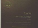 D. Fischer-Dieskau BACH St. Matthew Passion VOX DF 4 LP