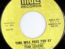 rare Northern Soul 45 TOBI LEGEND time will pass you by