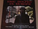 ERIC DOLPHY in EUROPE - RARE 1960s JAZZ VINYL LP