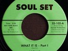 APOLLIS What It Is PTS.1 & 2 on SOUL SET funk 45 HEAR